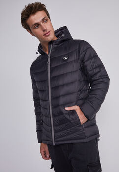 Parka Hombre Basica Regular Negro Sioux